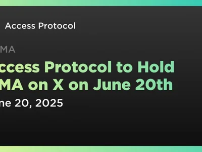 Access Protocol to Hold AMA on X on June 20th - acs, ama, Coindar, solana, Crypto, access protocol, starknet