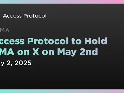 Access Protocol to Hold AMA on X on May 2nd - ama, Coindar, starknet, access protocol, solana, acs, Crypto, one