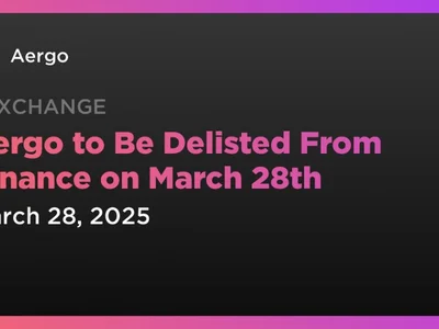 Aergo to Be Delisted From Binance on March 28th - aergo, Crypto, Coindar