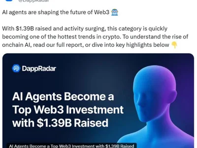 AI crypto app users nearly double this year as funding beats 2024 total - dappradar, defi, 2024, Cointelegraph, ai, may, asia, dapp, Crypto
