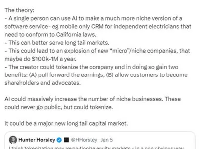 AI, tokenization to usher ‘new long-tail capital market’ in 2025: Bitwise - trump, meta, ai, bitcoin, btc, Cointelegraph, alphabet, Crypto, brickken