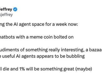 Almost all AI agents are just ‘memecoins that talk’ - uniswap, game, Crypto, kol, virtual, orbit, crypto, virtuals protocol, ai, solana, second, donald trump, Cointelegraph