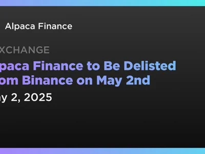 Alpaca Finance to Be Delisted From Binance on May 2nd - one, alpaca finance, alpaca, yield, Crypto, Coindar, pancakeswap