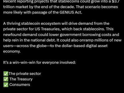 Amundi warns GENIUS Act could backfire, undermining dollar dominance - one, Cointelegraph, genius, act, Crypto