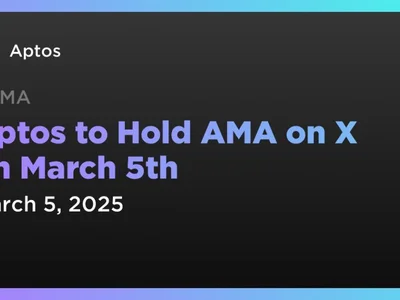 Aptos to Hold AMA on X on March 5th - ama, aptos, Coindar, high, move, Crypto