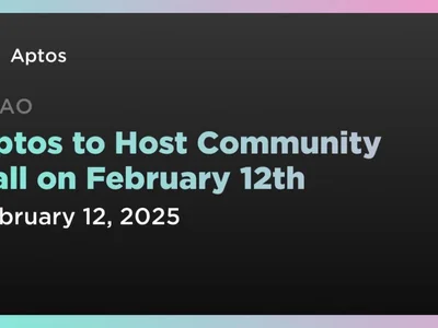 Aptos to Host Community Call on February 12th - move, Crypto, Coindar, zoom, aptos