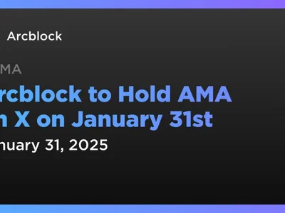 Arcblock to Hold AMA on X on January 31st - abt, arcblock, one, Coindar, Crypto, ethereum, ama