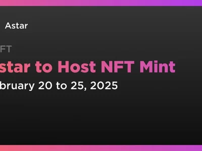 Astar to Host NFT Mint - nfts, astr, Crypto, virtual, japan, astar, Coindar