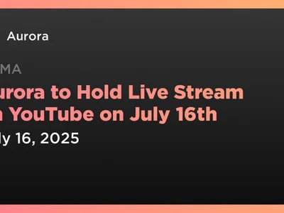 Aurora to Hold Live Stream on YouTube on July 16th - aurora, ethereum, Crypto, hold, Coindar, near
