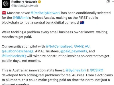 Australia to test CBDCs, stablecoins in next stage of crypto play - crypto, bank, four, cbdc, Cointelegraph, Crypto