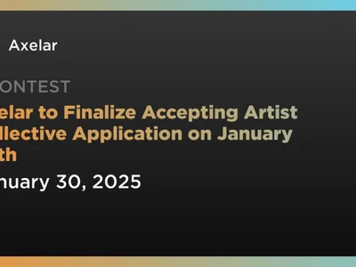 Axelar to Finalize Accepting Artist Collective Application on January 30th - axl, polygon, cross, Coindar, matic, glmr, moonbeam, Crypto, avalanche, three, axelar