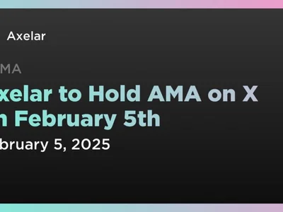 Axelar to Hold AMA on X on February 5th - avalanche, cross, matic, axl, three, glmr, moonbeam, Coindar, chain, Crypto, axelar, polygon, ama