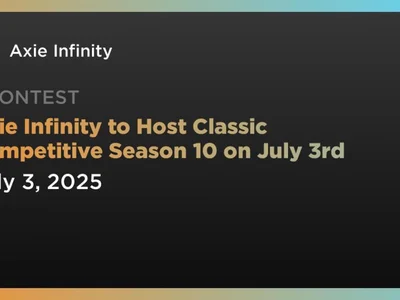 Axie Infinity to Host Classic Competitive Season 10 on July 3rd - game, axs, Coindar, infinity, Crypto, pvp, one, ethereum