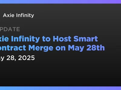 Axie Infinity to Host Smart Contract Merge on May 28th - Coindar, ethereum, pvp, infinity, game, one, Crypto, axs