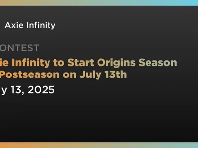 Axie Infinity to Start Origins Season 13 Postseason on July 13th - pvp, Crypto, axs, one, Coindar, game, ethereum, infinity