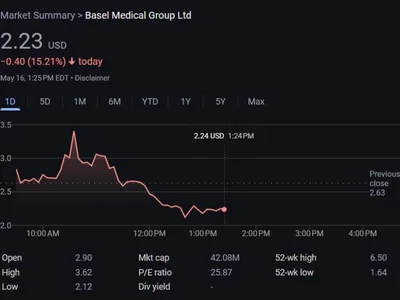 Basel Medical shares down 15% on $1B Bitcoin buying plans - bitcoin, asia, Cointelegraph, one, Crypto, 2024