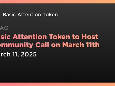 Basic Attention Token to Host Community Call on March 11th - bat, Crypto, token, Coindar