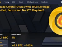 BexBack Exchange Announces Latest 100x Leverage, No KYC, 100% Deposit Bonus – Bringing Crypto Trading Back to Basics - Asia, Crypto, Reuters