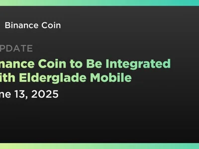 Binance Coin to Be Integrated With Elderglade Mobile - chain, bnb, Coindar, three, beacon, ethereum, smart, Crypto