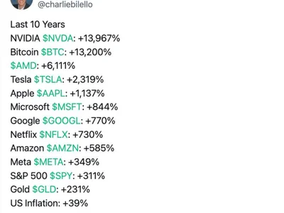 Bitcoin Beats Almost Every Major Asset Over 10 Years, Now Visser Calls It An ‘Anti-Decay’ Hedge