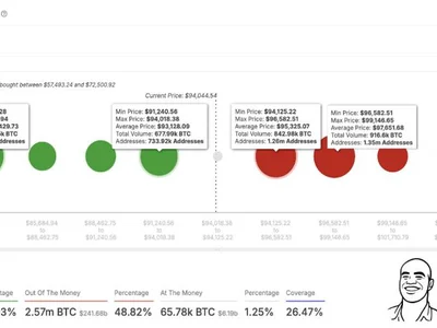 Bitcoin Faces Make-Or-Break Battle As 1.76 Million BTC Cluster Between $94,125 And $99,150 - bitcoin, NewsBTC, Crypto, titan, btc