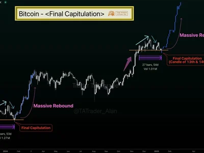 Bitcoin Primed For A Major Rebound Following ‘Final Capitulation,’ Analyst Predicts - btc, wave, bitcoin, Crypto, NewsBTC