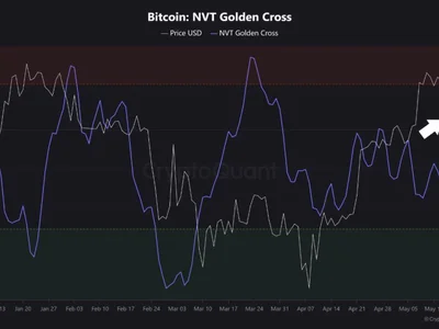 Bitcoin Sets New ATH, But This Metric Says No Overheating Yet - nvt, ath, NewsBTC, Crypto, cross, ratio, golden, value