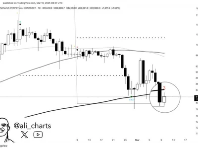 Bitcoin Slips Under 200-Day Moving Average – Will The Downtrend Continue? - one, ath, ted, NewsBTC, btc, 2024, bitcoin, donald trump, Crypto