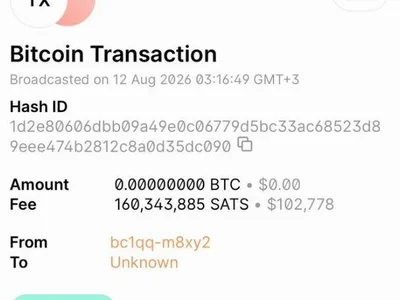 Bitcoin User Pays 1.6 BTC Fee Worth $102,778. Don’t Make the Same Mistake