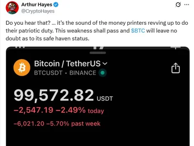 Bitcoin ‘weakness shall pass’ after dip below $100K: Arthur Hayes - may, bitcoin, asia, Crypto, bitmex, Cointelegraph, three, six