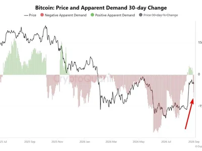 Bitcoin’s apparent demand turns negative as price struggles with $77K