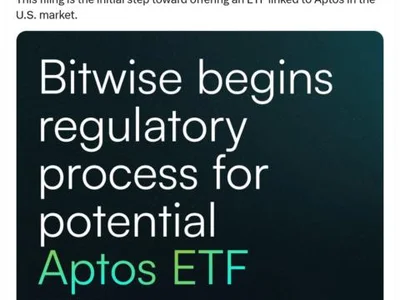 Bitwise files to list a spot Aptos ETF — the 36th largest cryptocurrency - aptos, apt, dogecoin, Cointelegraph, sec, etf, solana, bitcoin, Crypto, xrp, meta, crypto, spot