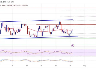 BNB Price Coils at Support — Bounce Looks Ready to Launch - level, near, ethereum, Crypto, bnb, bitcoin, NewsBTC