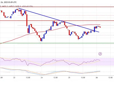 BNB Price Eyes Comeback: Can It Regain Momentum and Rally Higher? - bnb, NewsBTC, level, Crypto, ethereum, bitcoin