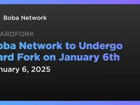 Boba Network to Undergo Hard Fork on January 6th - Coindar, Crypto