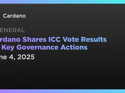 Cardano Shares ICC Vote Results on Key Governance Actions - cardano, three, ada, Crypto, one, Coindar, ethereum