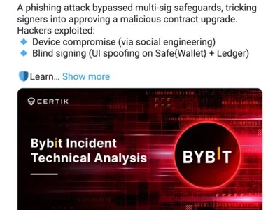 CertiK exec explains how to keep crypto safe after $1.4B Bybit hack - safe, bitcoin, crypto, Cointelegraph, Crypto, quantum, one, thorchain, three, ai