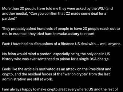 Changpeng Zhao denies reports of a Binance.US deal, defends Trump - sec, deal, Crypto, changpeng zhao, one, donald trump, Cointelegraph, trump