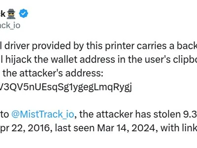 Chinese printer maker spread Bitcoin stealing malware — Report - bitcoin, Cointelegraph, reddit, Crypto