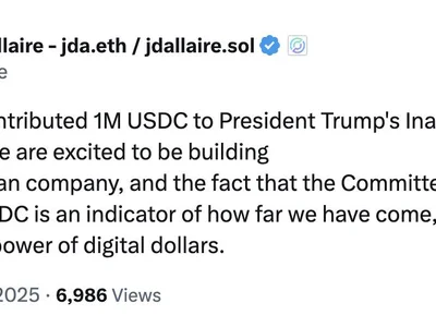 Circle contributes 1M USDC to Trump’s Inauguration Committee - tether, ethena, Crypto, april, usdt, senate, trump, house, circle, second, usdc, Cointelegraph, one