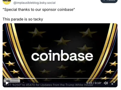 Coinbase slammed for backing US Army parade - Crypto, trump, may, one, donald trump, crypto, Cointelegraph