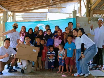 CoinEx Global Fulfills CSR Commitment Through Charity Starlink Program in Sukamakmur and Sukajaya Villages - coinex, asia, csr, cet, GlobeNewswire, alex, one, starlink, Crypto