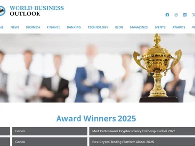 CoinEx Wins Two Prestigious Global Awards from World Business Outlook - coinex, 2024, Crypto, crypto, cet, GlobeNewswire