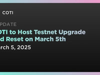 COTI to Host Testnet Upgrade and Reset on March 5th - dag, Crypto, Coindar, coti, hacken, reset