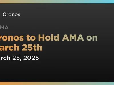Cronos to Hold AMA on March 25th - cro, ethereum, ama, cronos, crypto, sgt, Crypto, Coindar