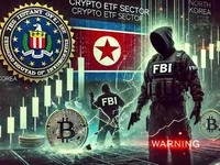 Crypto ETF Sector Under Siege: FBI Raises Alarm On North Korea Cyber Plans - cyber, etf, one, crypto, korea