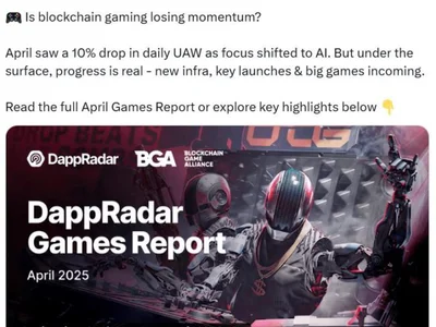 Crypto gaming interest drops in April, overall ecosystem healthier: DappRadar - Cointelegraph, april, Crypto, kai, dappradar