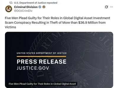Crypto scammers plead guilty to $37M scheme targeting Americans - money, usdt, Crypto, tether, three, bahamas, asia, Cointelegraph, crypto