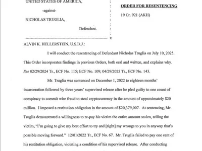 Crypto scammer's sentence bumped to 12 years from 18 months for welshing on debt - Crypto, crypto, one, Cointelegraph