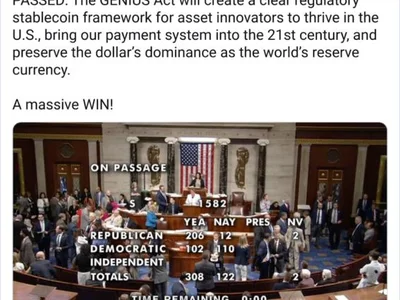 ‘Crypto Week’ ushers in big change: What happens now? - donald trump, trump, cbdc, senate, act, Crypto, genius, stablecoin, sec, crypto, Cointelegraph, house, three
